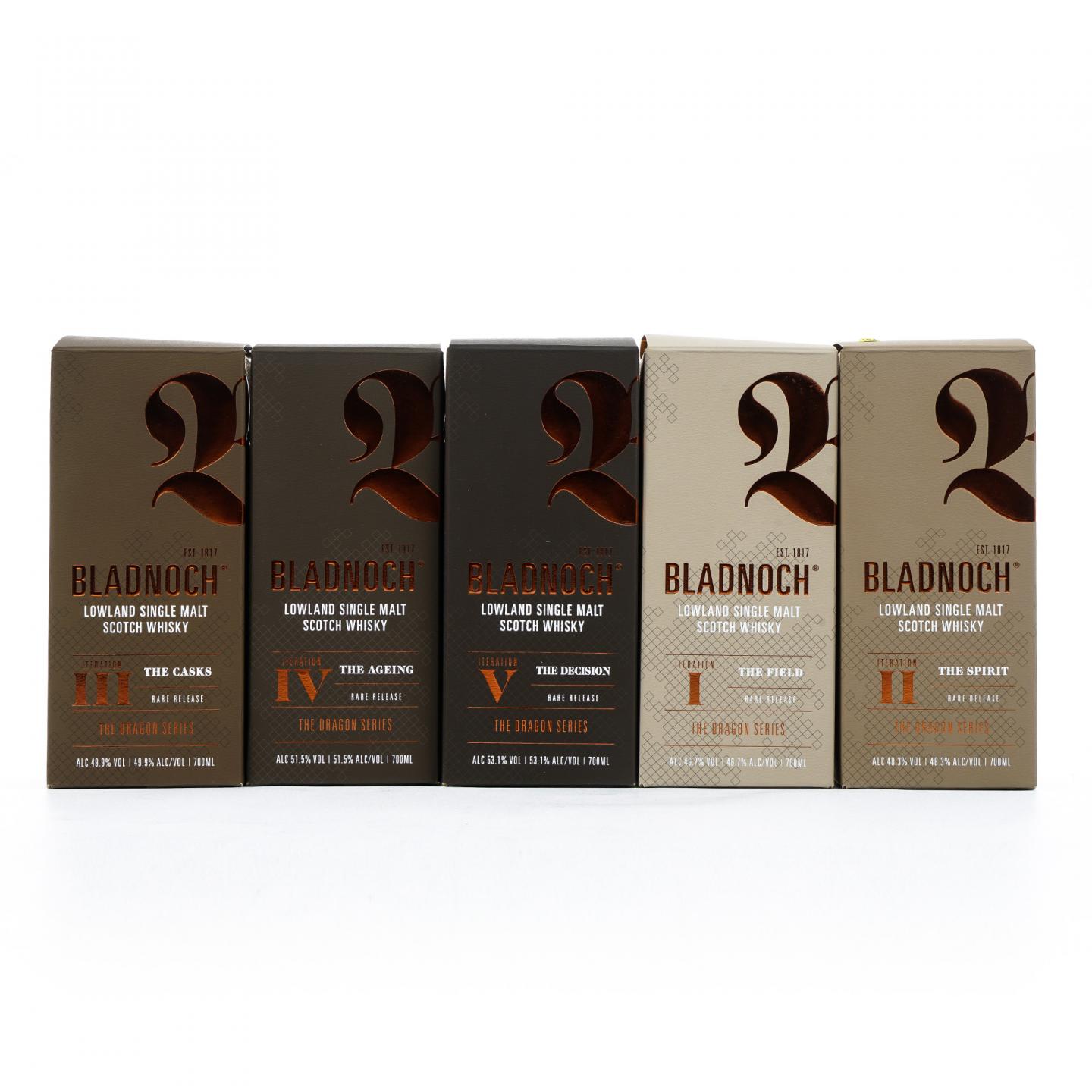 Bladnoch 磐火The Dragon 幻龙系列全套 5瓶组