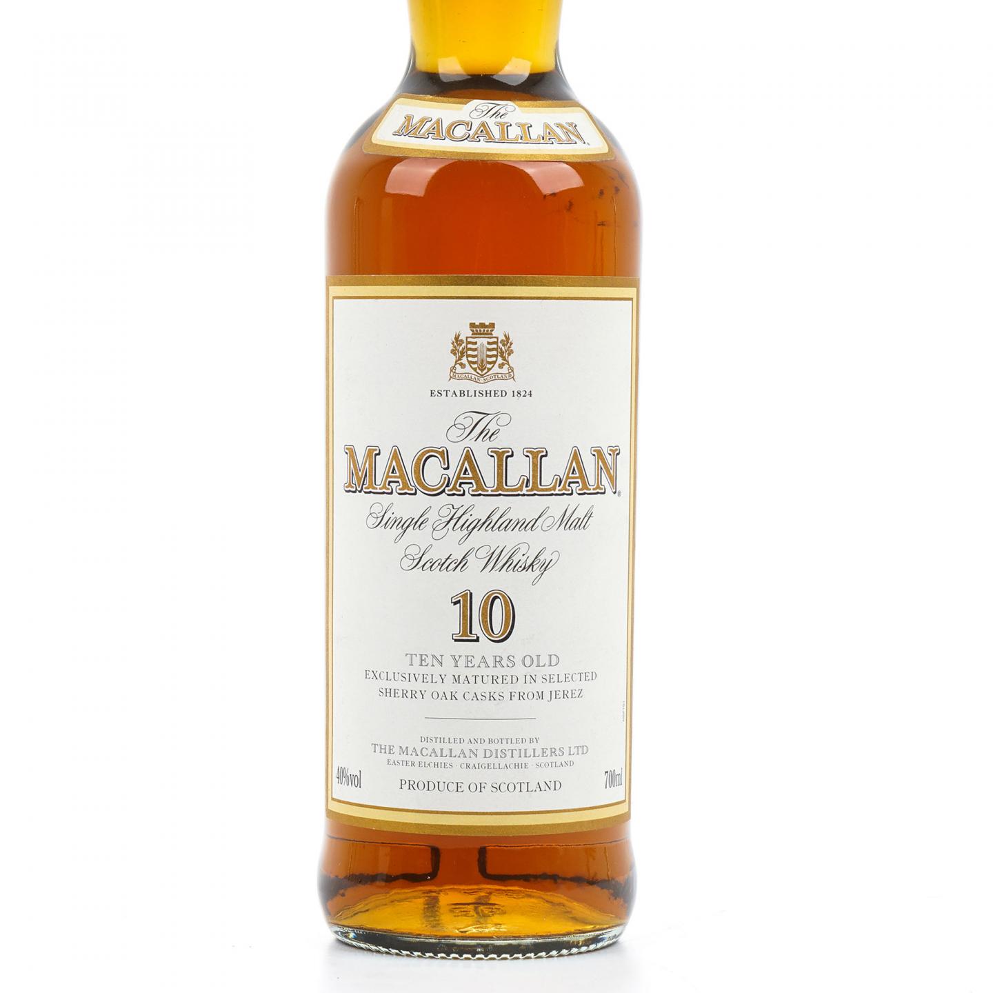 Macallan 麦卡伦 10年 雪莉桶 红庄园版