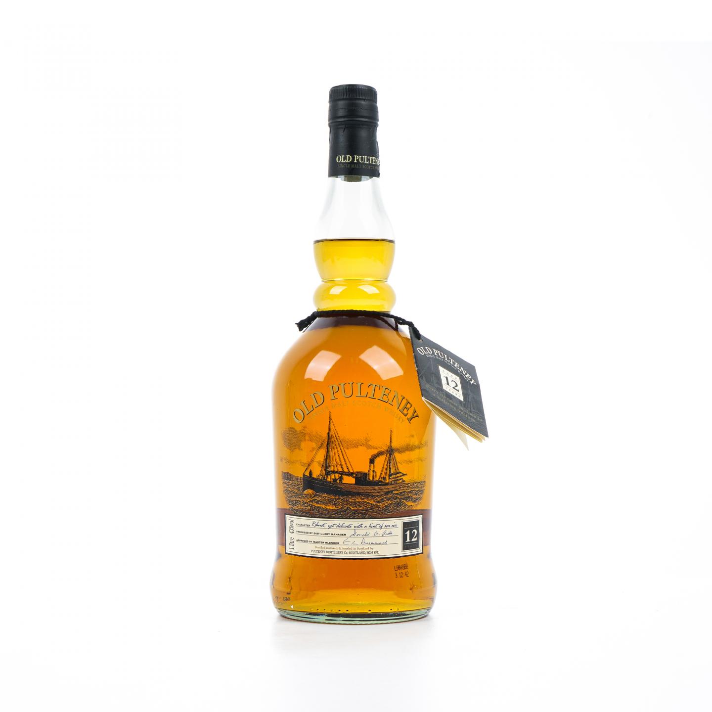 Old Pulteney 老富特尼 12年 圆筒 1升装
