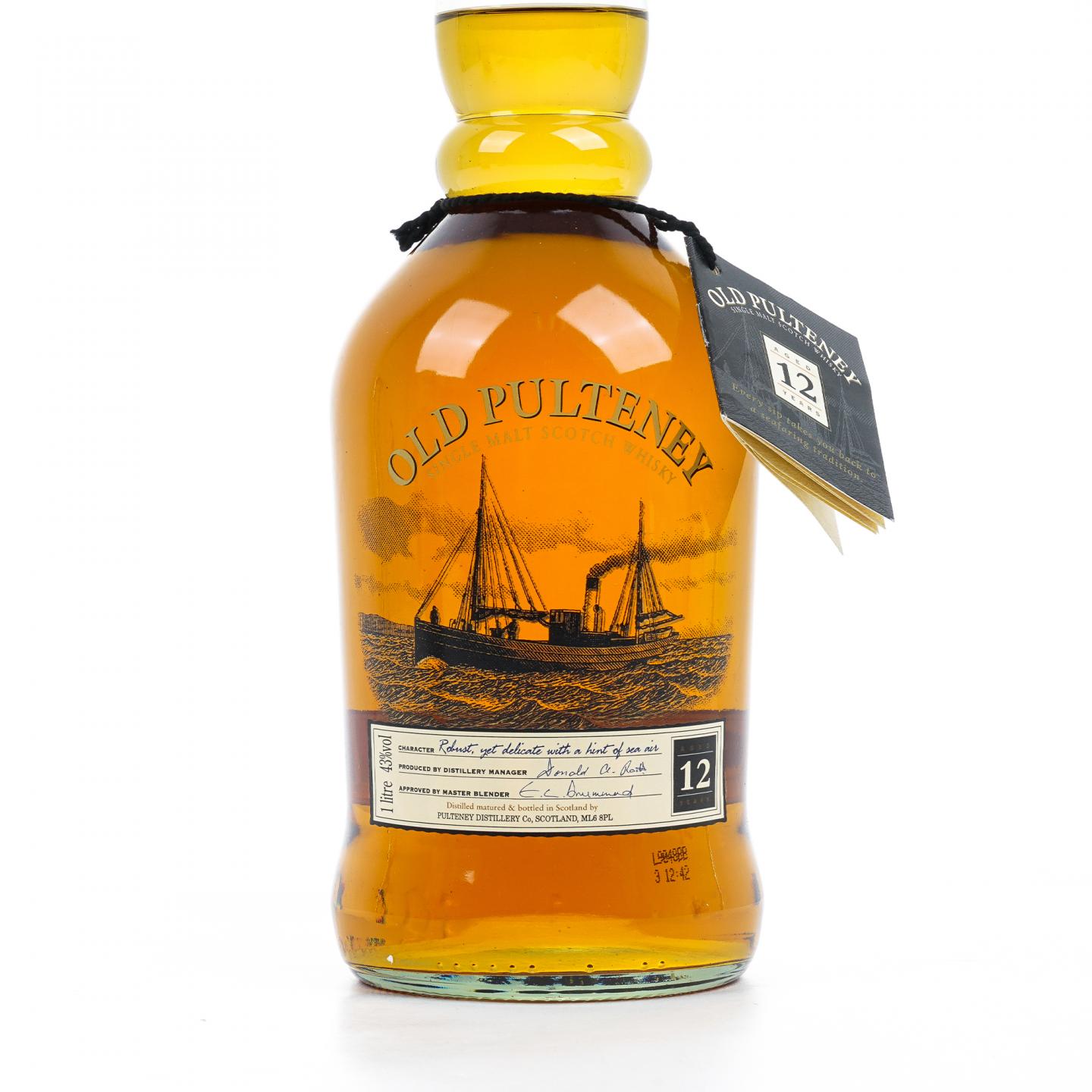 Old Pulteney 老富特尼 12年 圆筒 1升装
