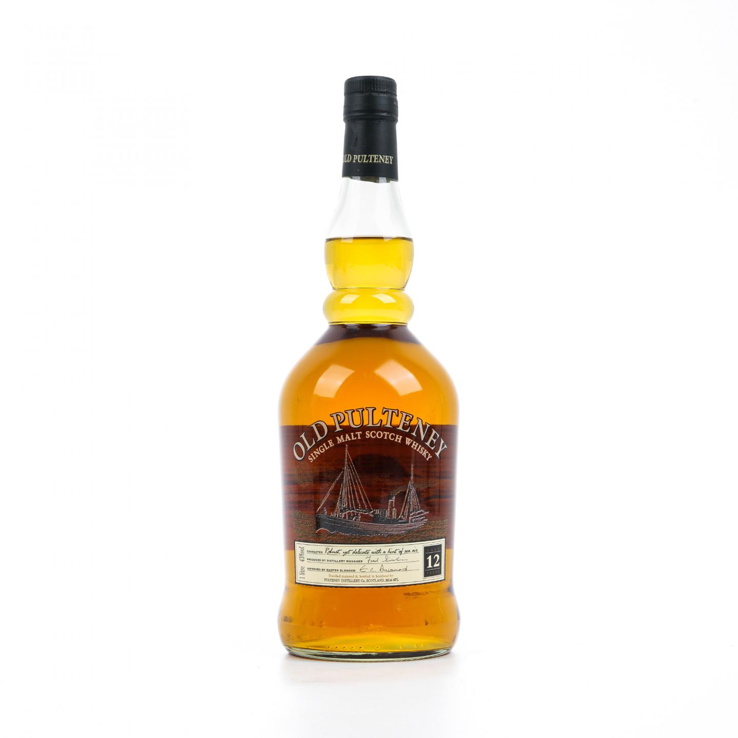 Old Pulteney 老富特尼 12年 圆筒 1000ml