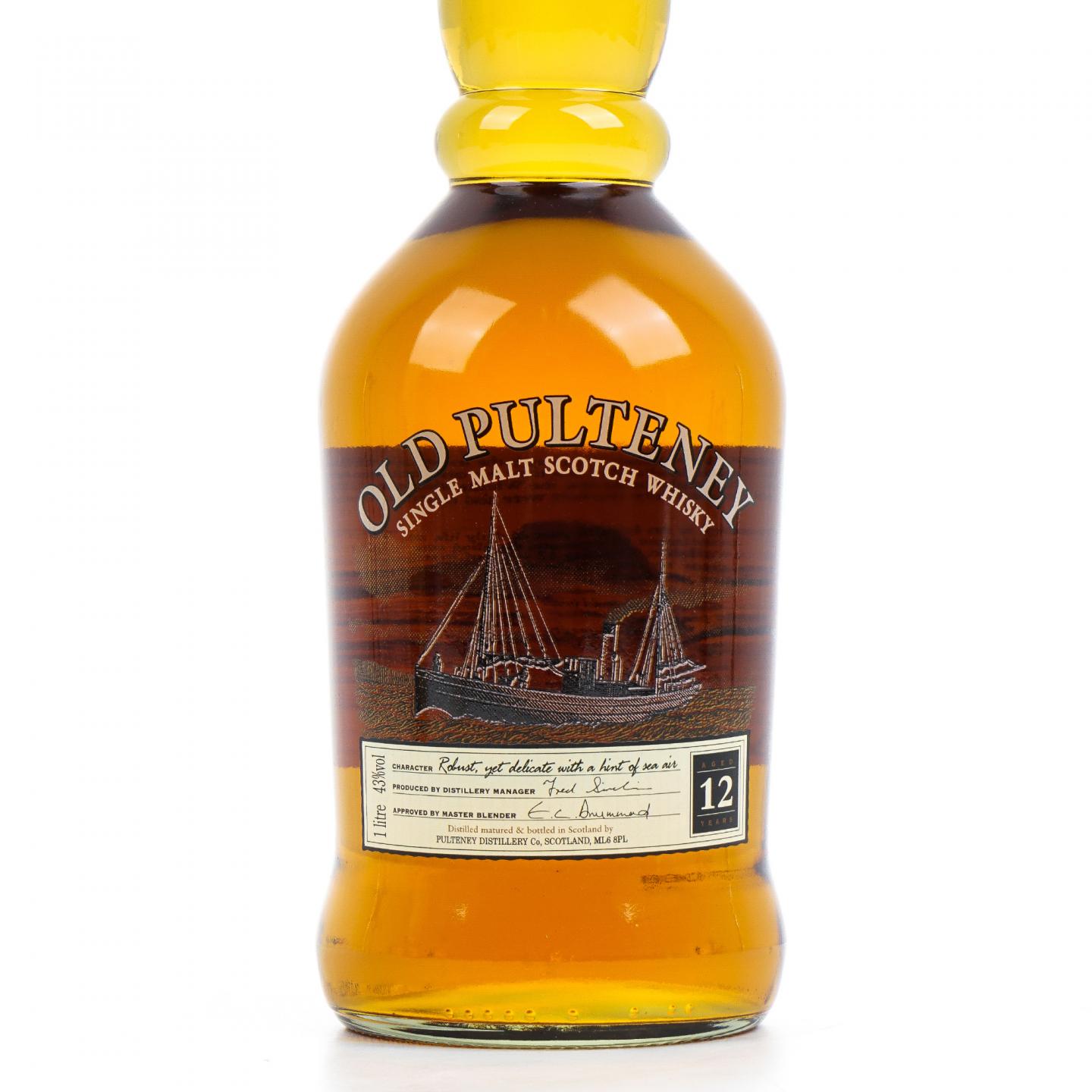 Old Pulteney 老富特尼 12年 圆筒 1000ml