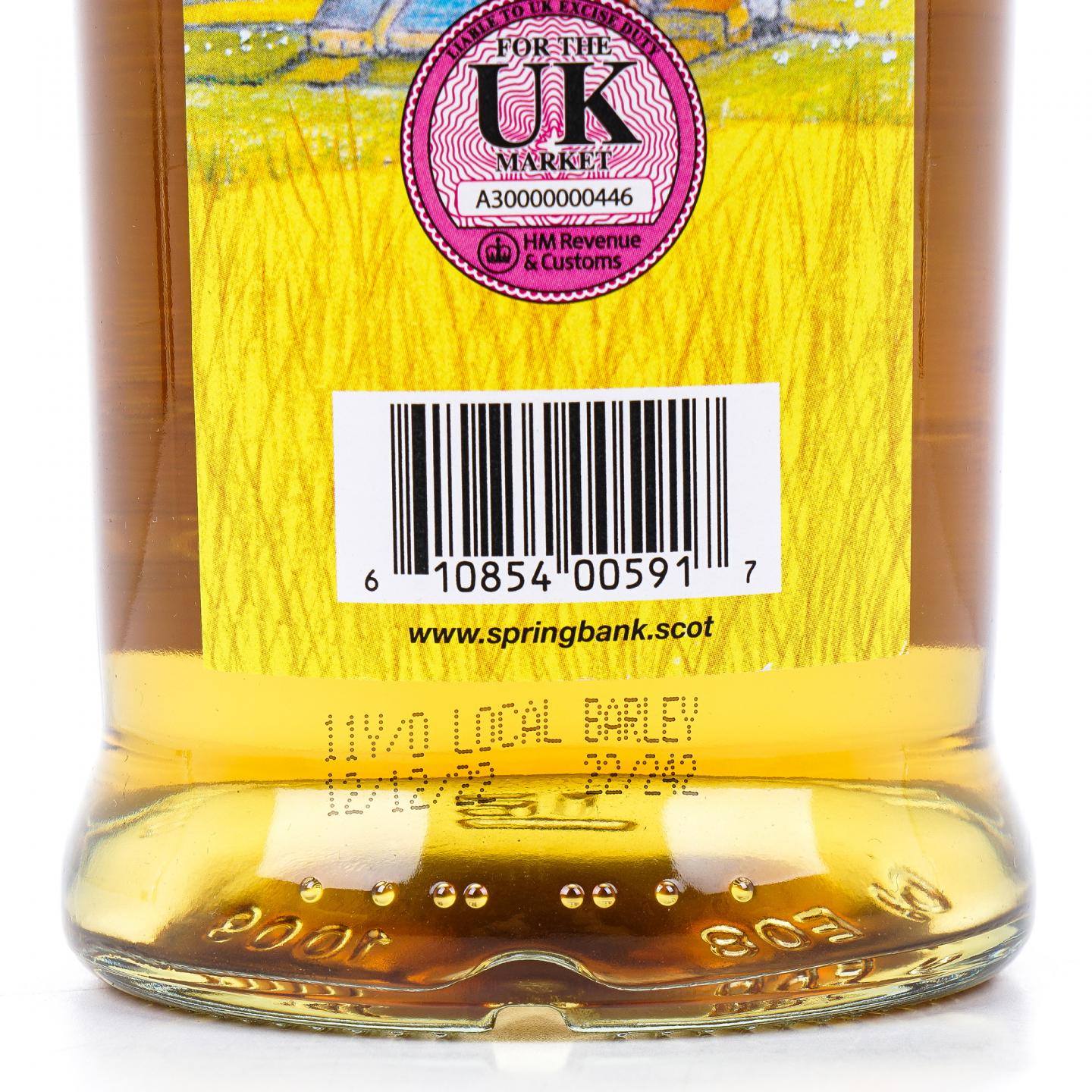 Springbank 云顶 11年 2011-2022 本地大麦