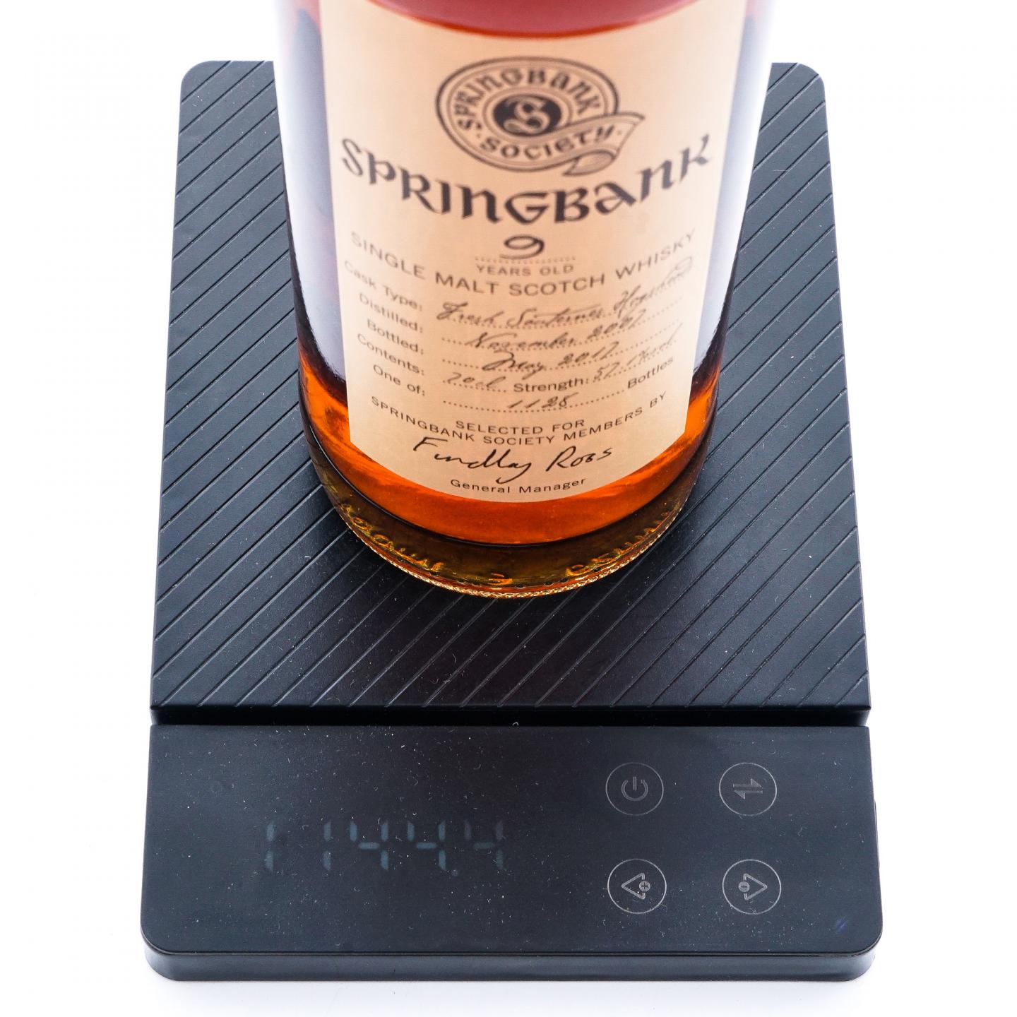 Springbank 云顶 9年 2007-2017 云顶协会