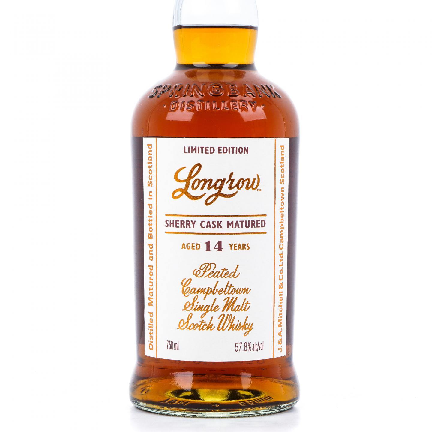 Longrow 朗格罗 14年 2003-2018 雪莉桶 750ml