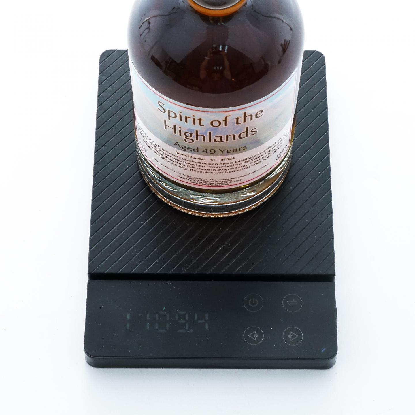 Spirit of the Highlands 本尼维斯 49年 烈酒 500ml