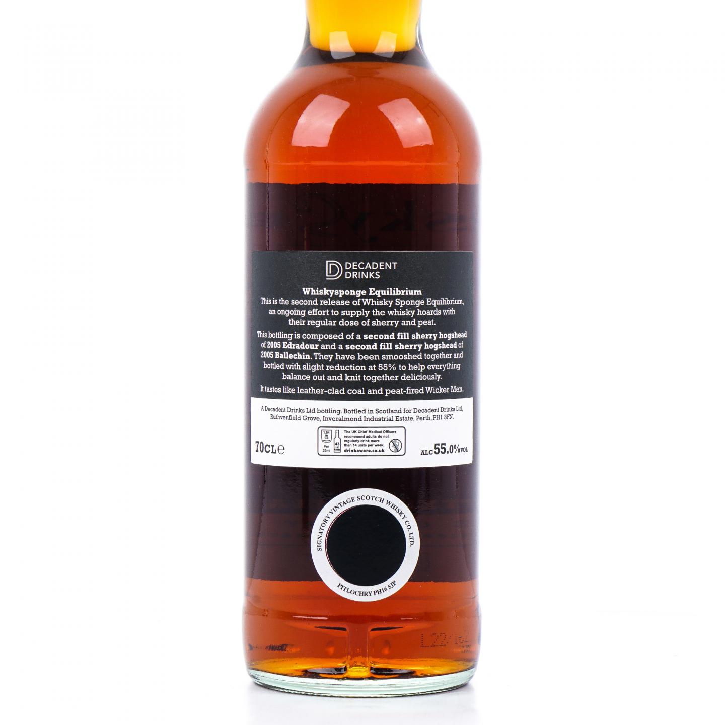 Whisky Sponge 威士忌海绵 16年 Equilibrium II