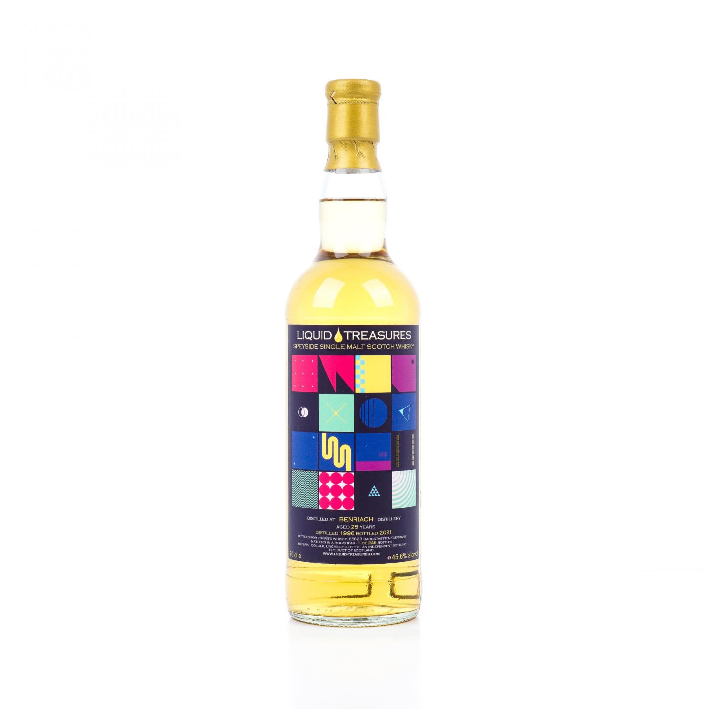 BenRiach 本利亚克 25年 1996-2021 LT