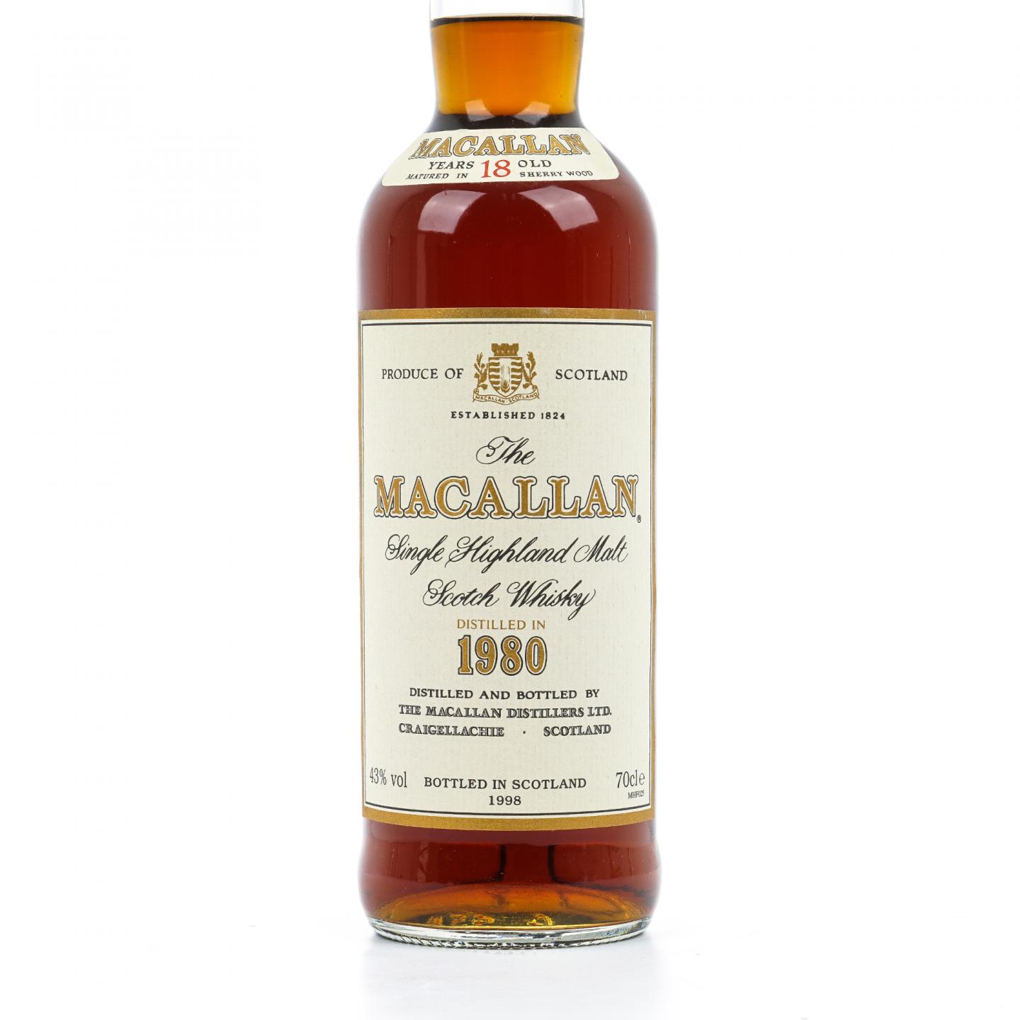 Macallan 麦卡伦 18年 1980-1998 雪莉桶