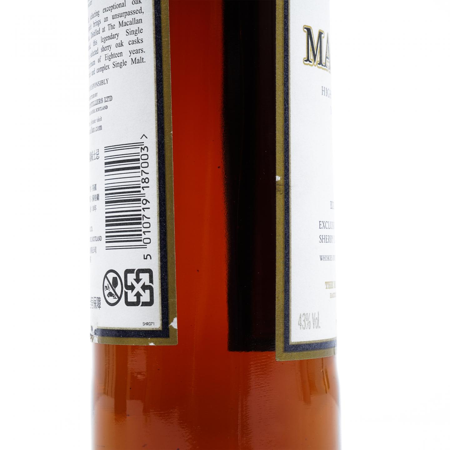 Macallan 麦卡伦 18年 1996 雪莉桶