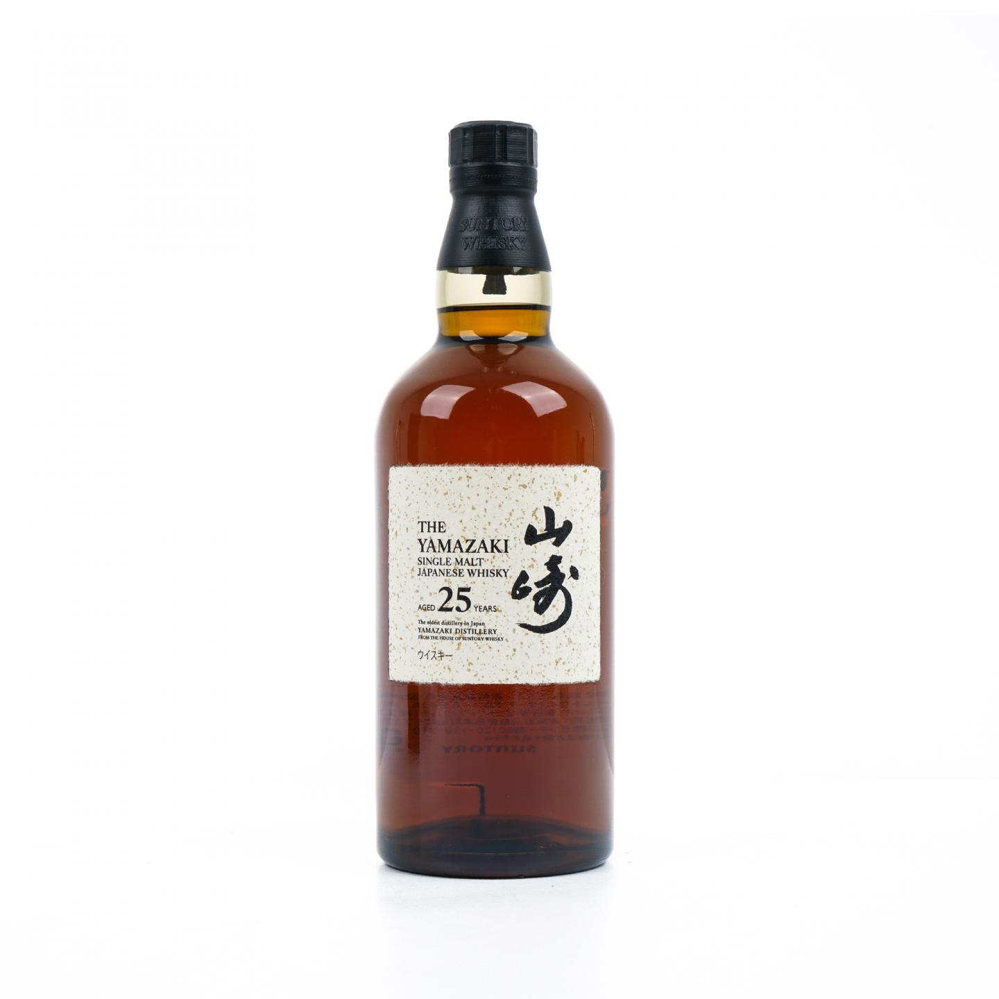 山崎 25年 新版 礼盒 43%Vol.