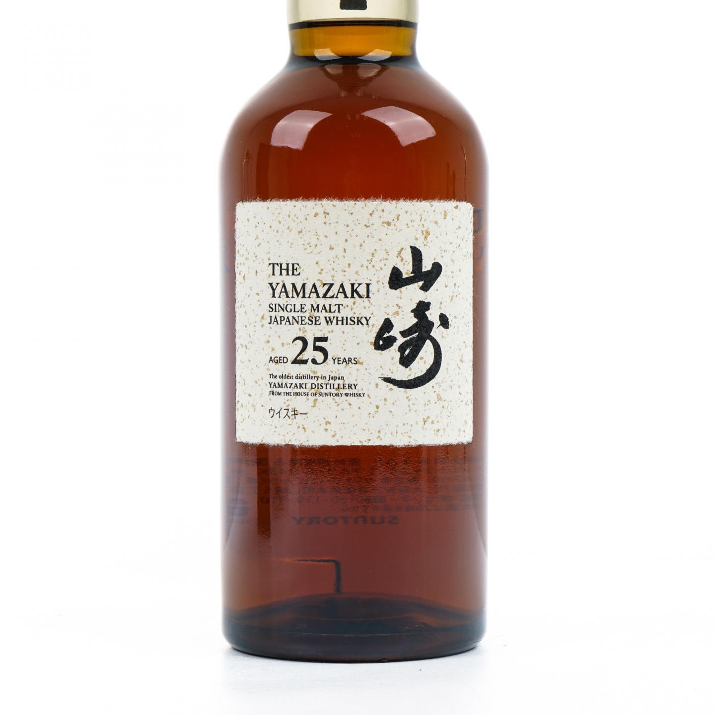 山崎 25年 新版 礼盒 43%Vol.