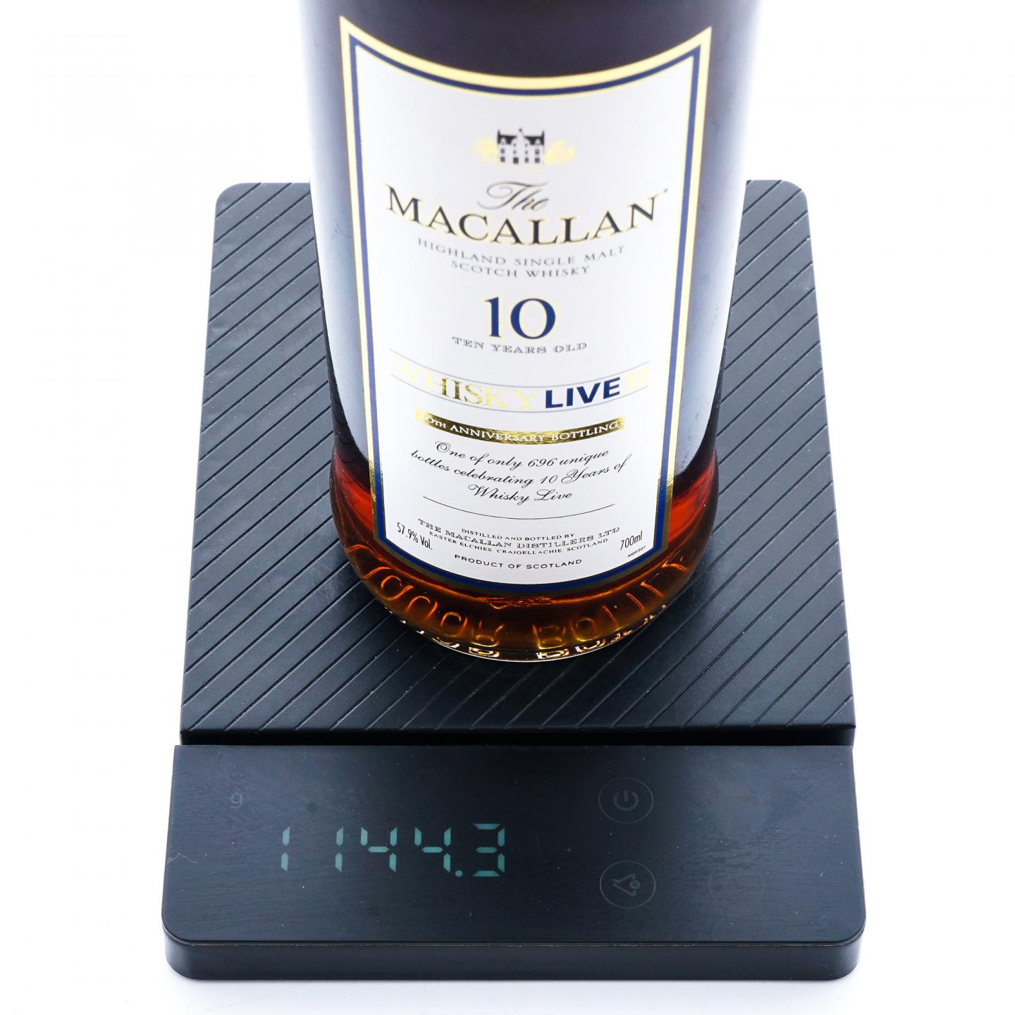 Macallan 麦卡伦 10年 Whisky Live 10周年