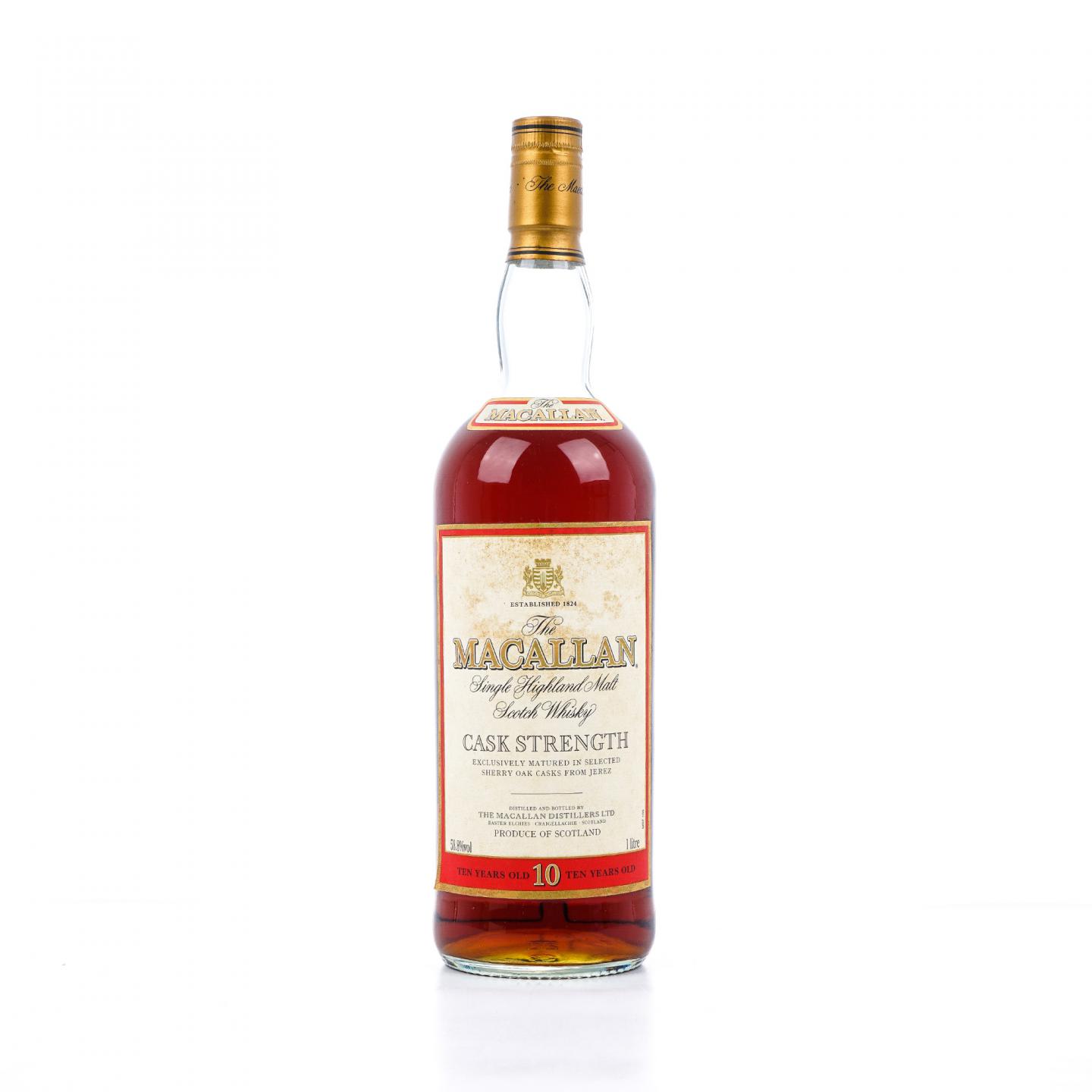 Macallan 麦卡伦 10年 桶强 1000ml 58.8%