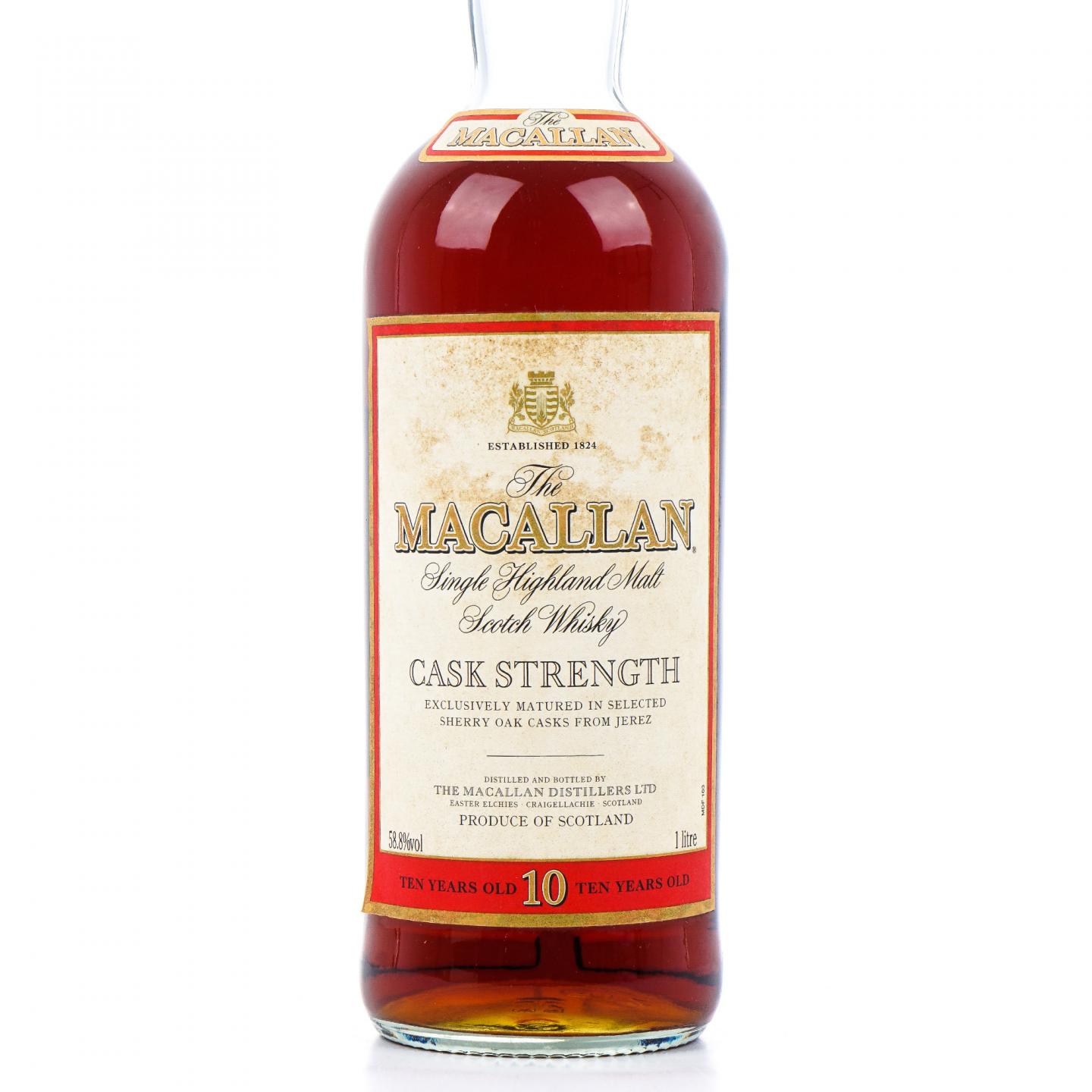 Macallan 麦卡伦 10年 桶强 1000ml 58.8%