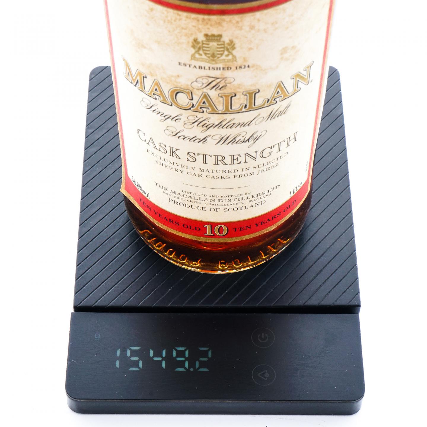 Macallan 麦卡伦 10年 桶强 1000ml 58.8%