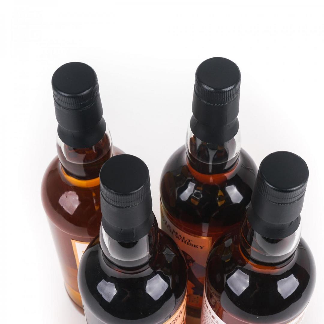 【单桶套装】欧摩11年初填雪莉桶/格兰纳里奇12年初填Margaux红酒桶/格兰道奇11年初填雪莉桶/弥尔顿达夫12年PX雪莉桶「四大美人」单桶单一麦芽威士忌套装4只组