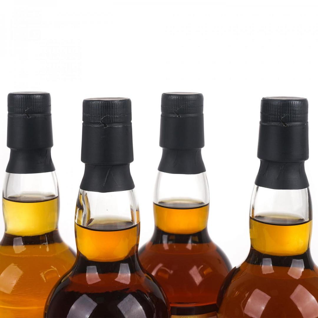 【单桶套装】欧摩11年初填雪莉桶/格兰纳里奇12年初填Margaux红酒桶/格兰道奇11年初填雪莉桶/弥尔顿达夫12年PX雪莉桶「四大美人」单桶单一麦芽威士忌套装4只组