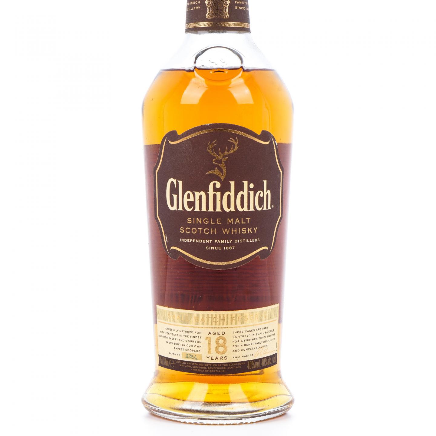 Glenfiddich 格兰菲迪 18年 小批量 Batch 3306
