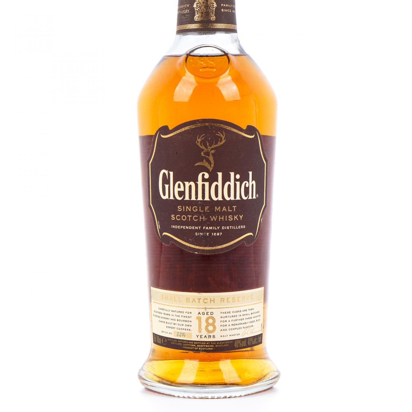 Glenfiddich 格兰菲迪 18年 小批量 40%Vol.