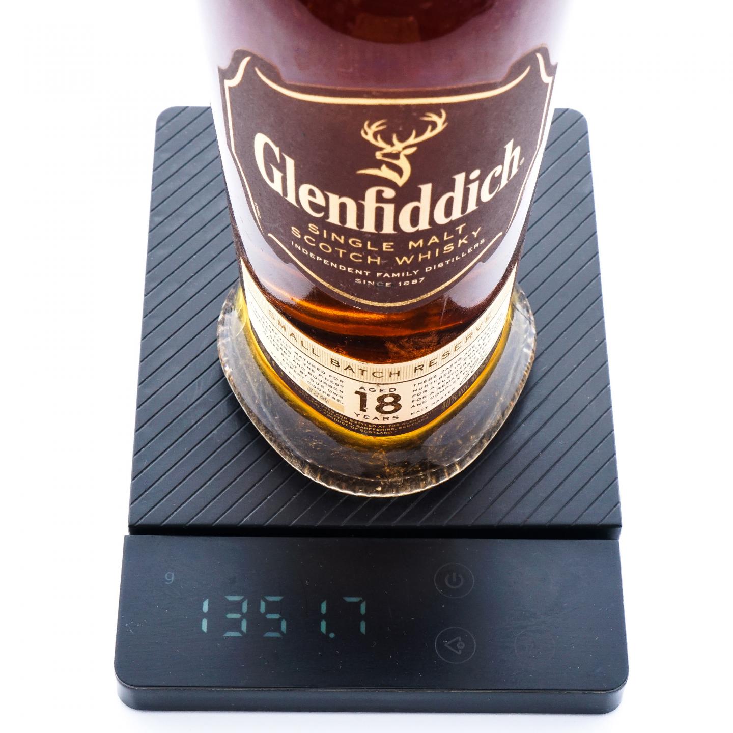 Glenfiddich 格兰菲迪 18年 小批量 40%Vol.