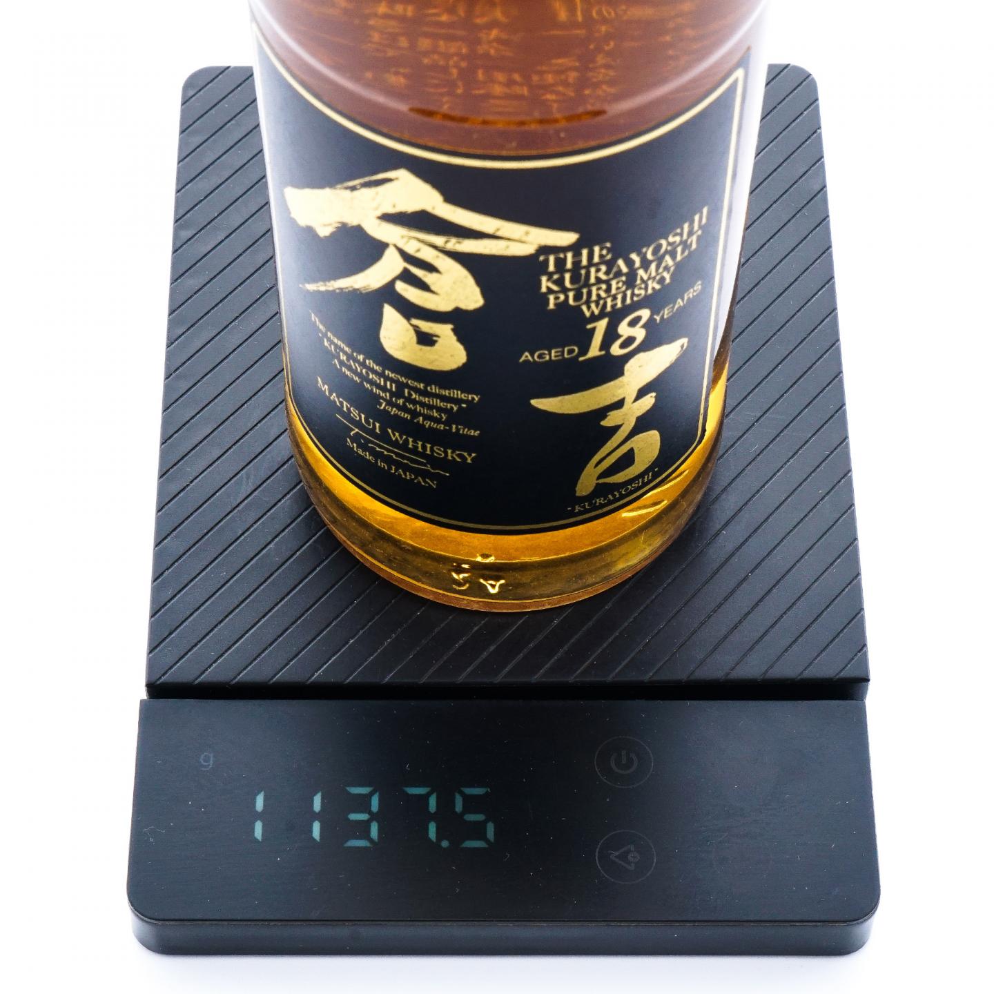 仓吉 18年 纯麦威士忌