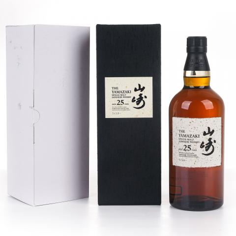 山崎 25年 新版 700ml 礼盒