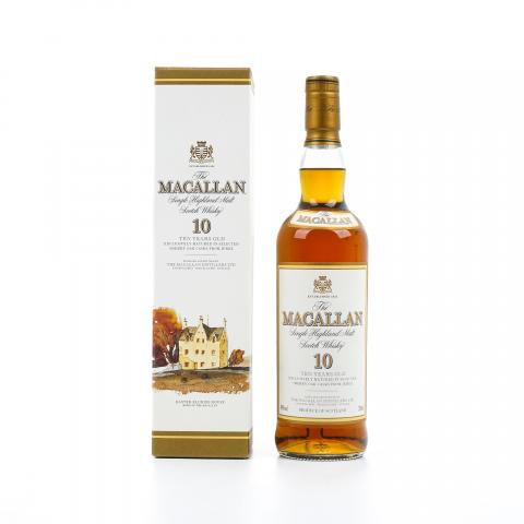 Macallan 麦卡伦 10年 雪莉桶 红庄园版