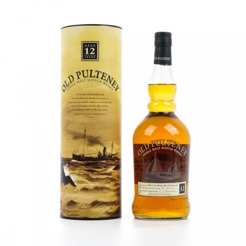 Old Pulteney 老富特尼 12年 圆筒 1000ml