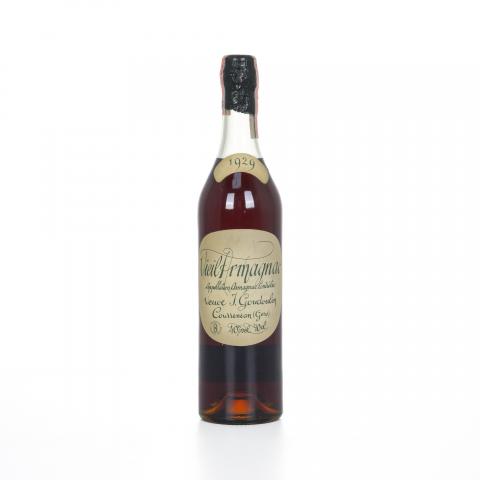 Veuve J. Goudoulin 1929 Vieil Armagnac 雅文邑