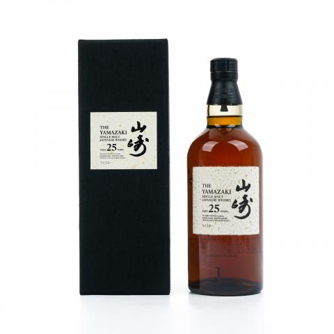 山崎 25年 新版 礼盒 43%Vol.