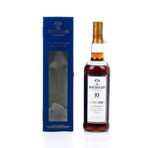 Macallan 麦卡伦 10年 Whisky Live 10周年
