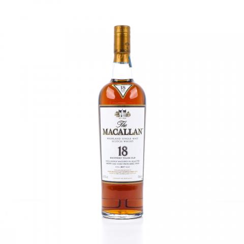 Macallan 麦卡伦 18年 2017 雪莉桶 43%Vol.