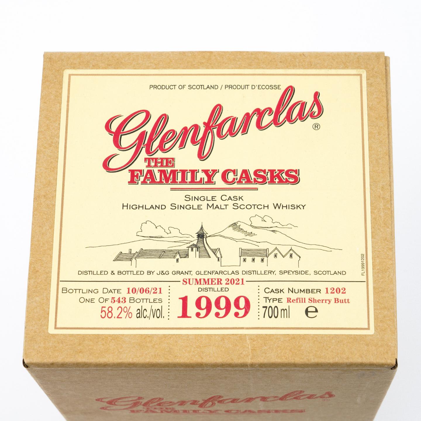 Glenfarclas 格兰花格 1999-2021 家族桶#1202