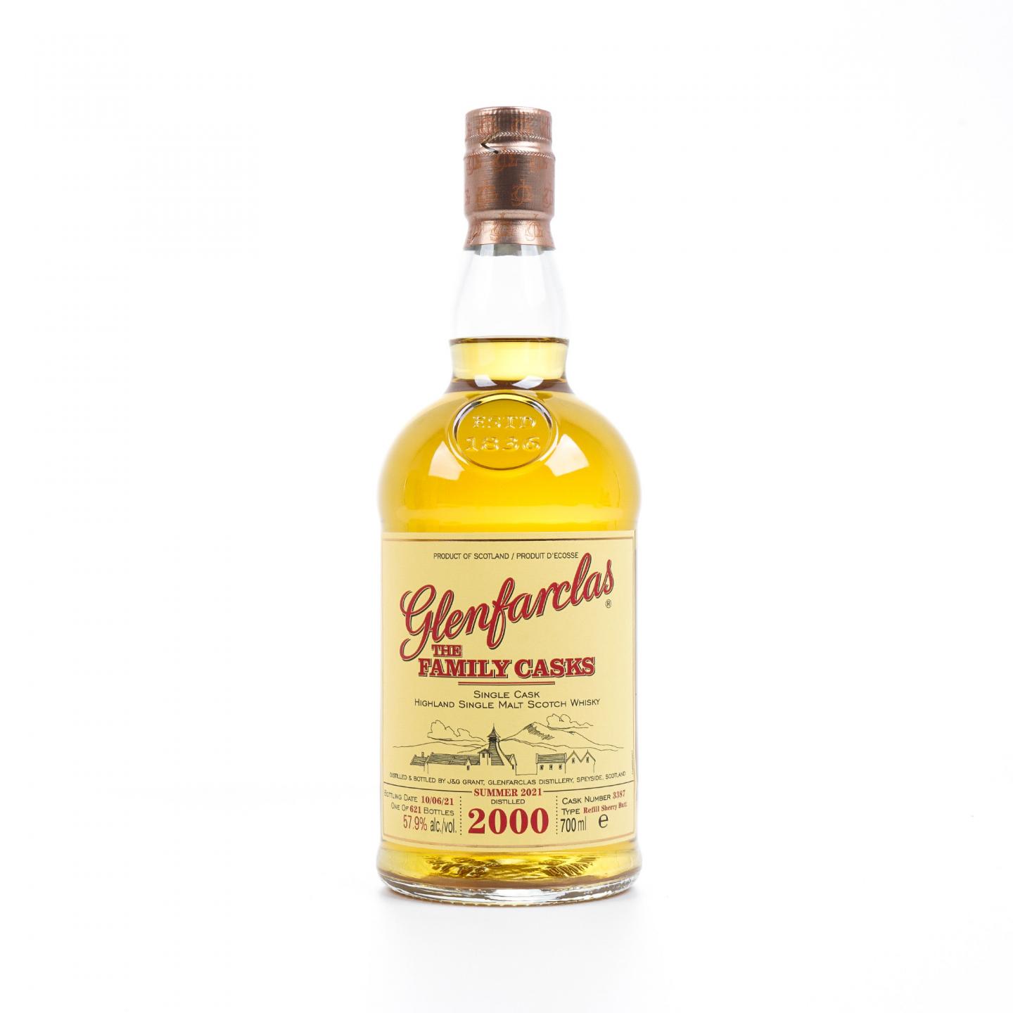 Glenfarclas 格兰花格 2000-2021 家族桶#3387