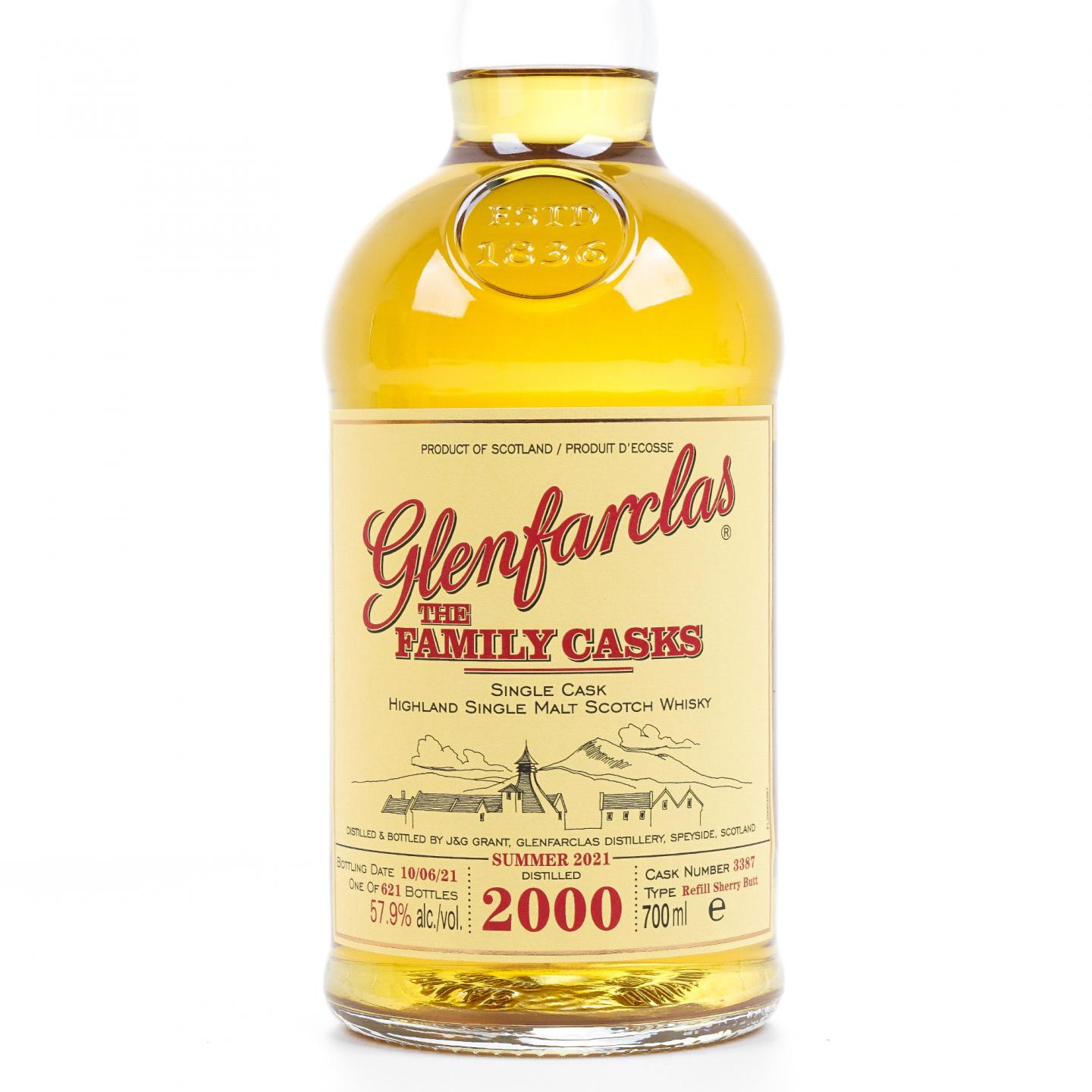 Glenfarclas 格兰花格 2000-2021 家族桶#3387