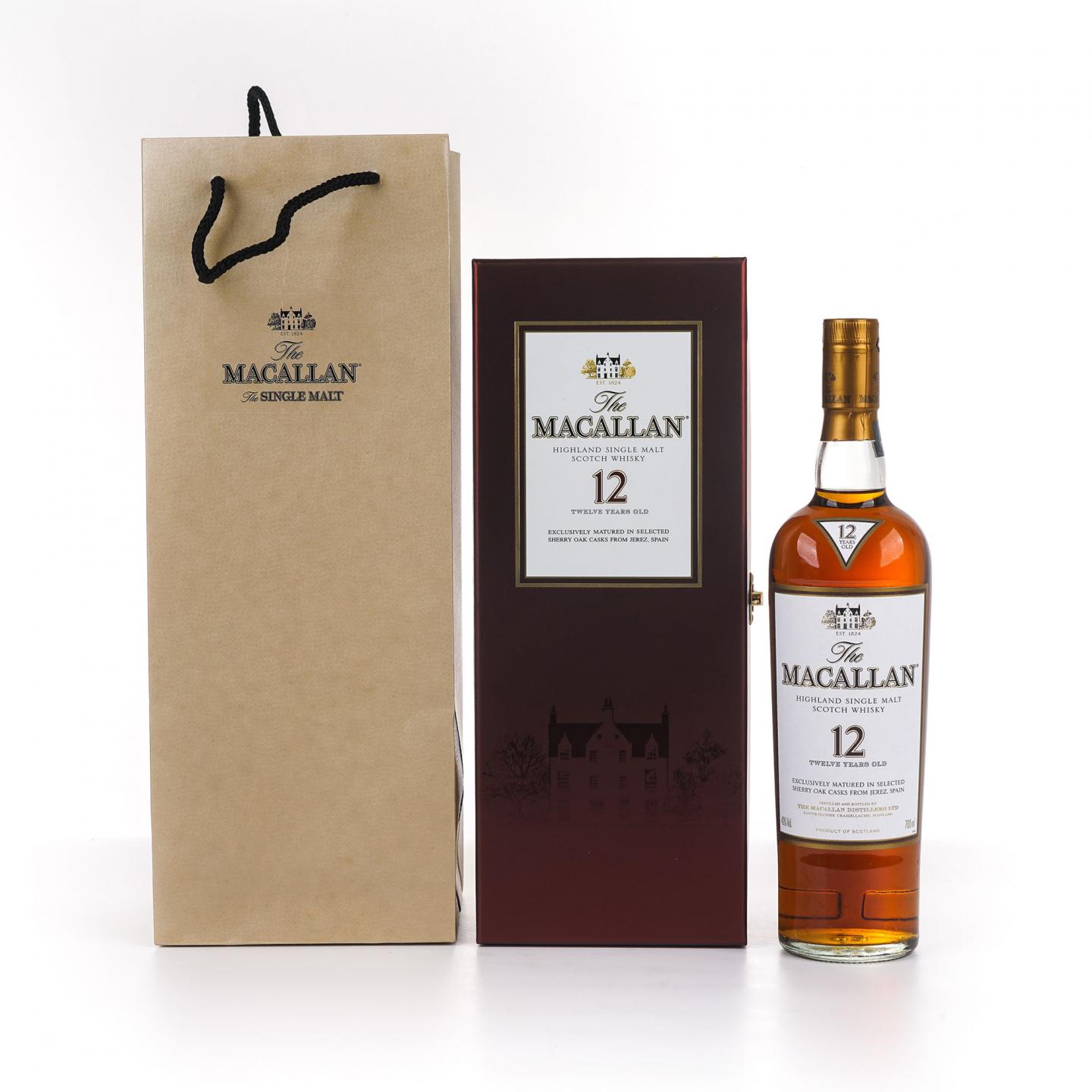 Macallan 麦卡伦 12年 雪莉桶 40%Vol.