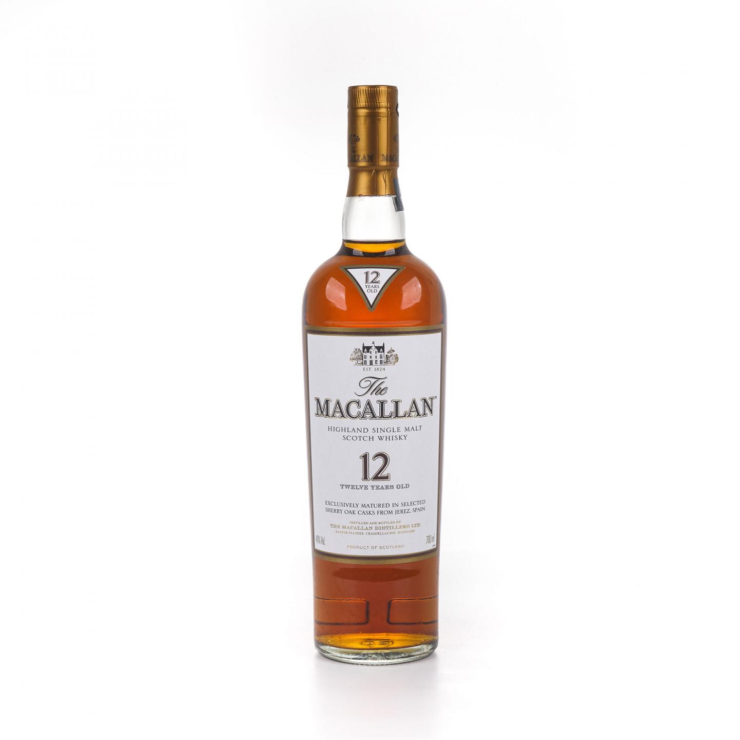 Macallan 麦卡伦 12年 雪莉桶 40%Vol.
