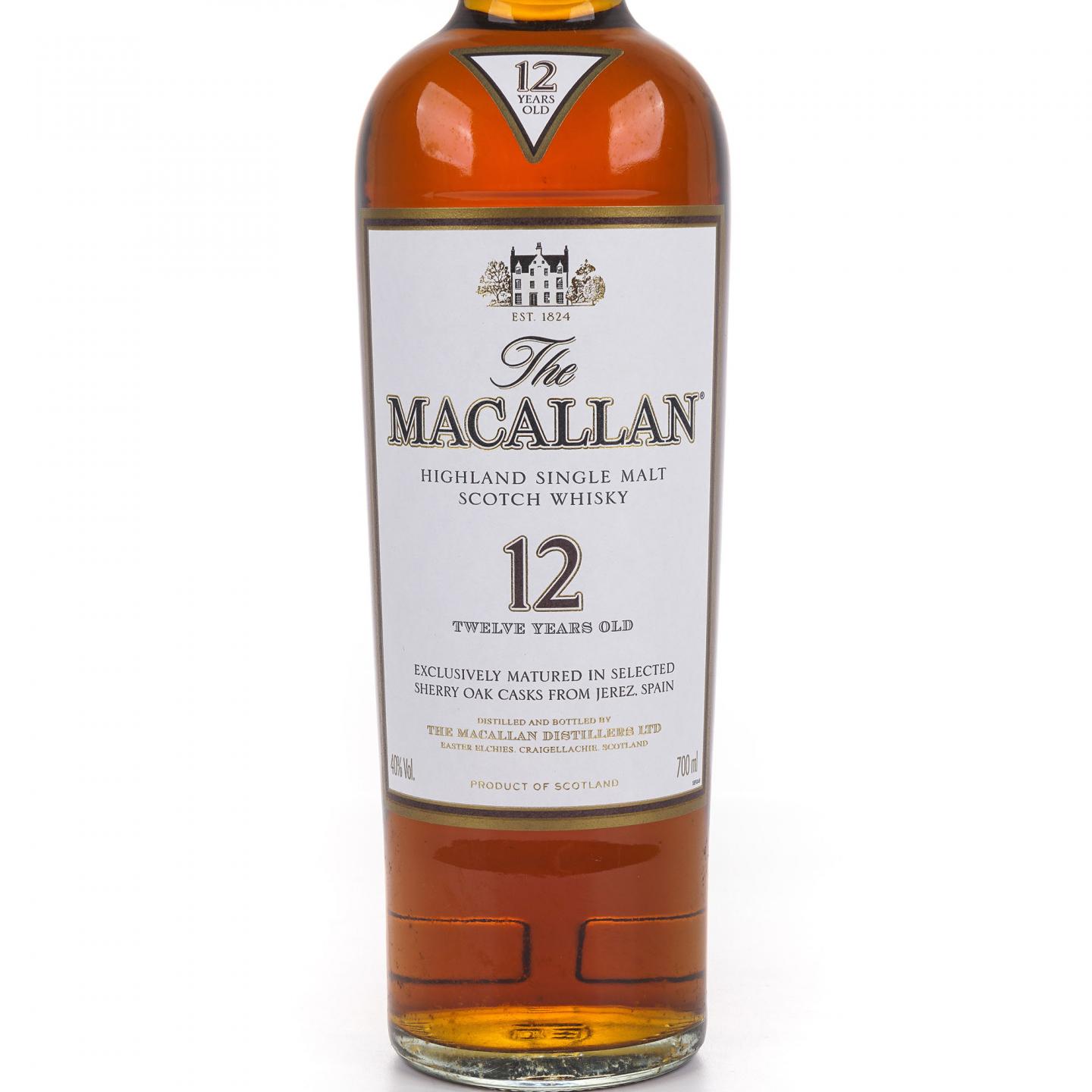 Macallan 麦卡伦 12年 雪莉桶 40%Vol.