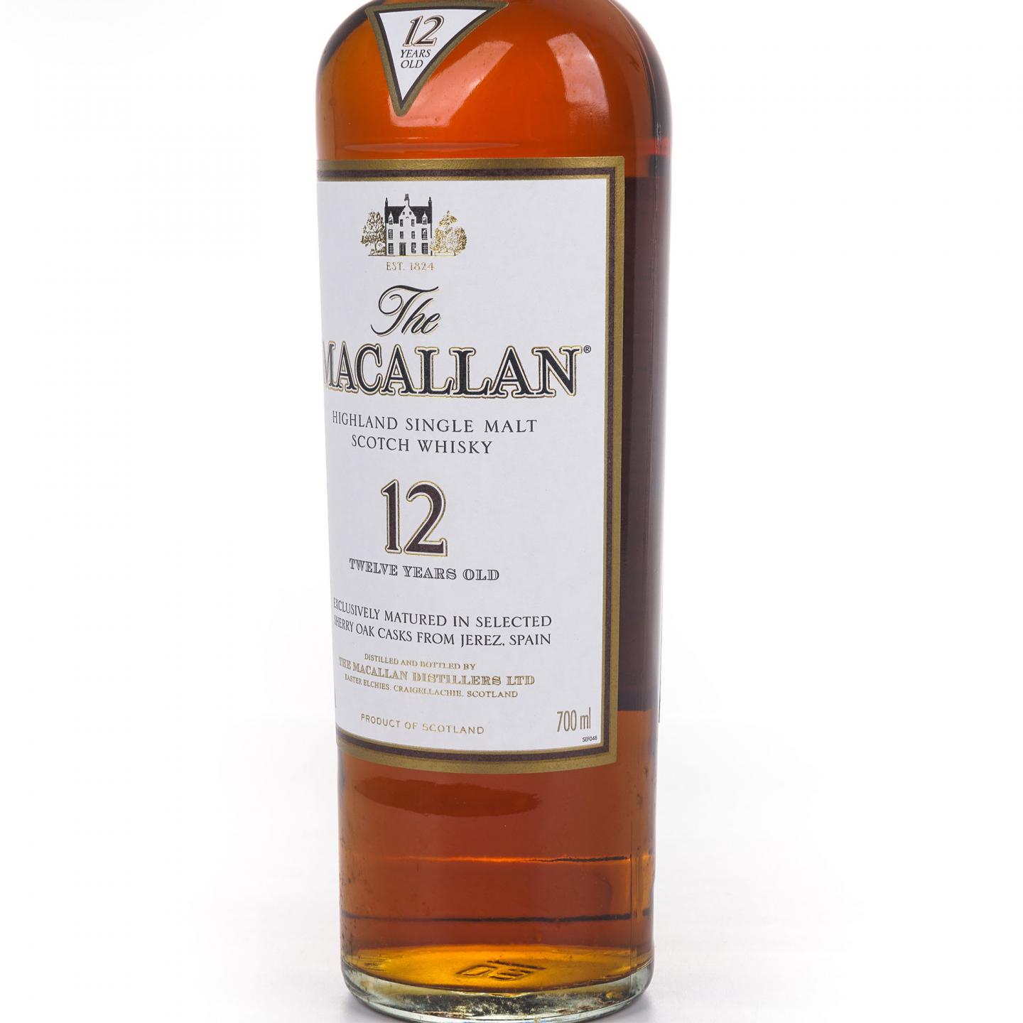 Macallan 麦卡伦 12年 雪莉桶 40%Vol.