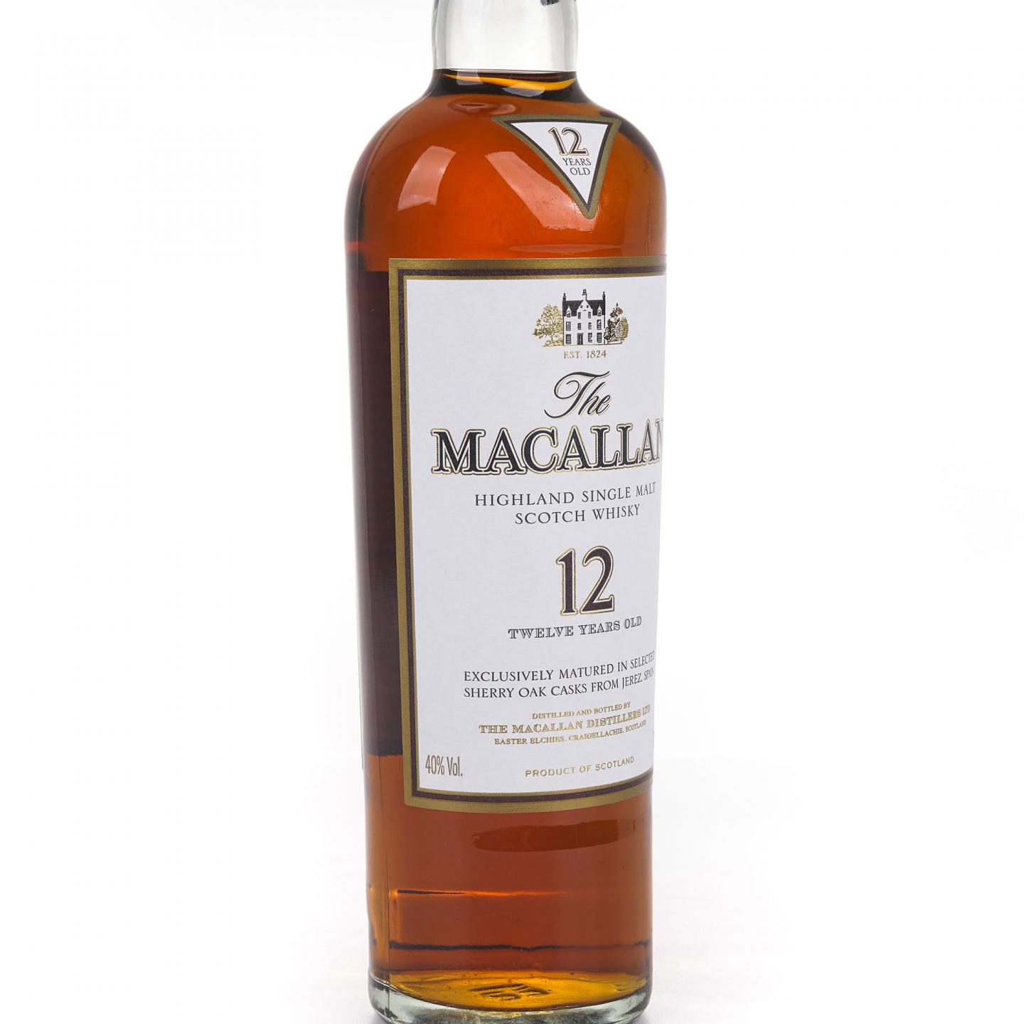 Macallan 麦卡伦 12年 雪莉桶 700ml