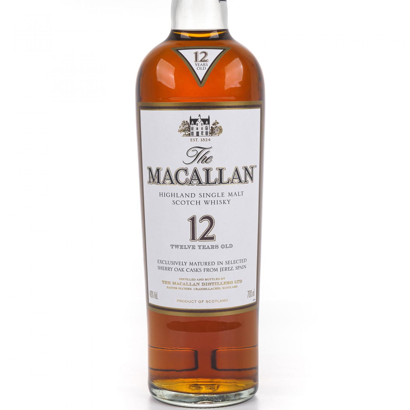 Macallan 麦卡伦 12年 雪莉桶 700ml