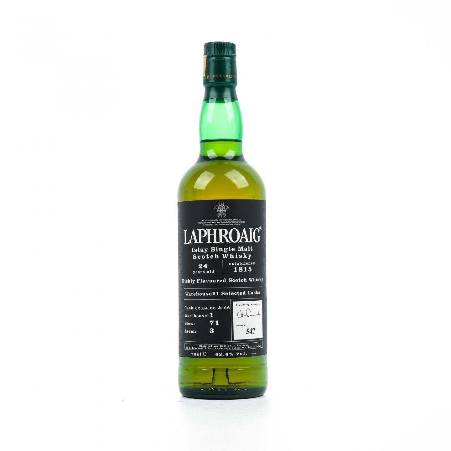 Laphroaig 拉弗格 24年 Warehouse #1