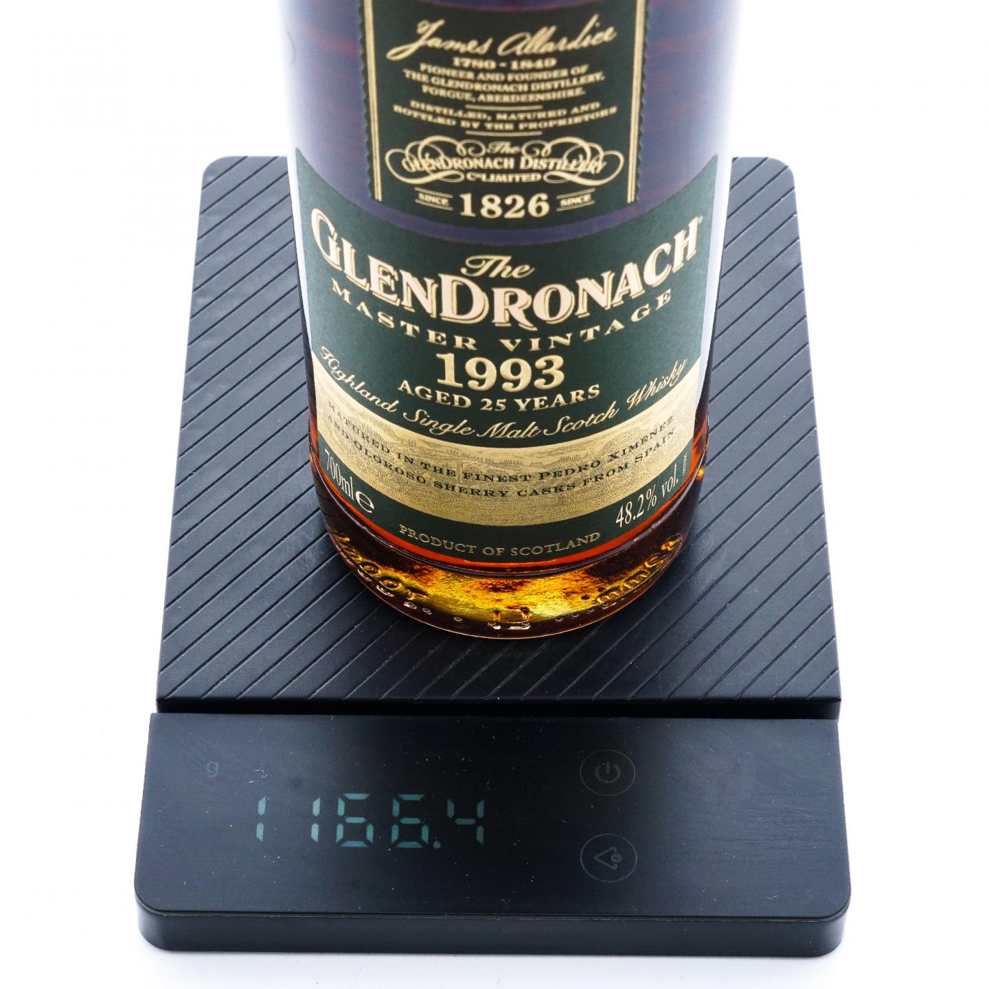 Glendronach 格兰多纳 25年 1993 Master Vintage 行货