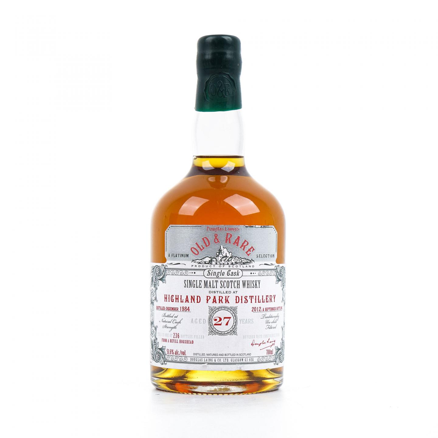 Highland Park 高原骑士 27年 1984-2012 单桶 DL