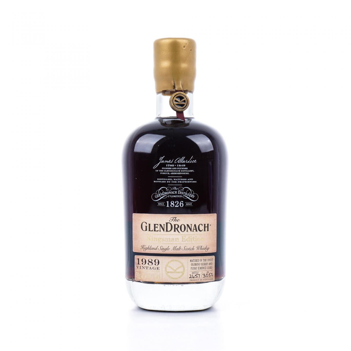 Glendronach 格兰多纳 29年 1989 王牌特工限量版 行货