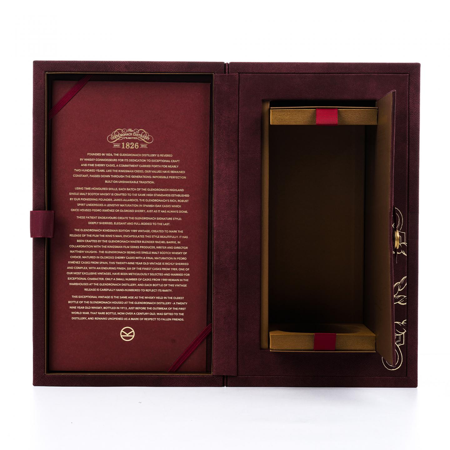 Glendronach 格兰多纳 29年 1989 王牌特工限量版 行货