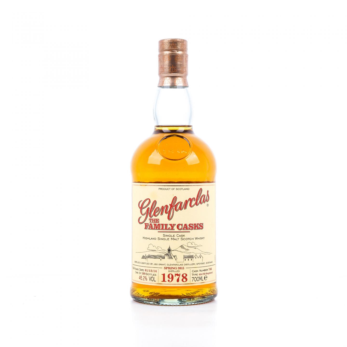 Glenfarclas 格兰花格 1978-2014 家族桶#746