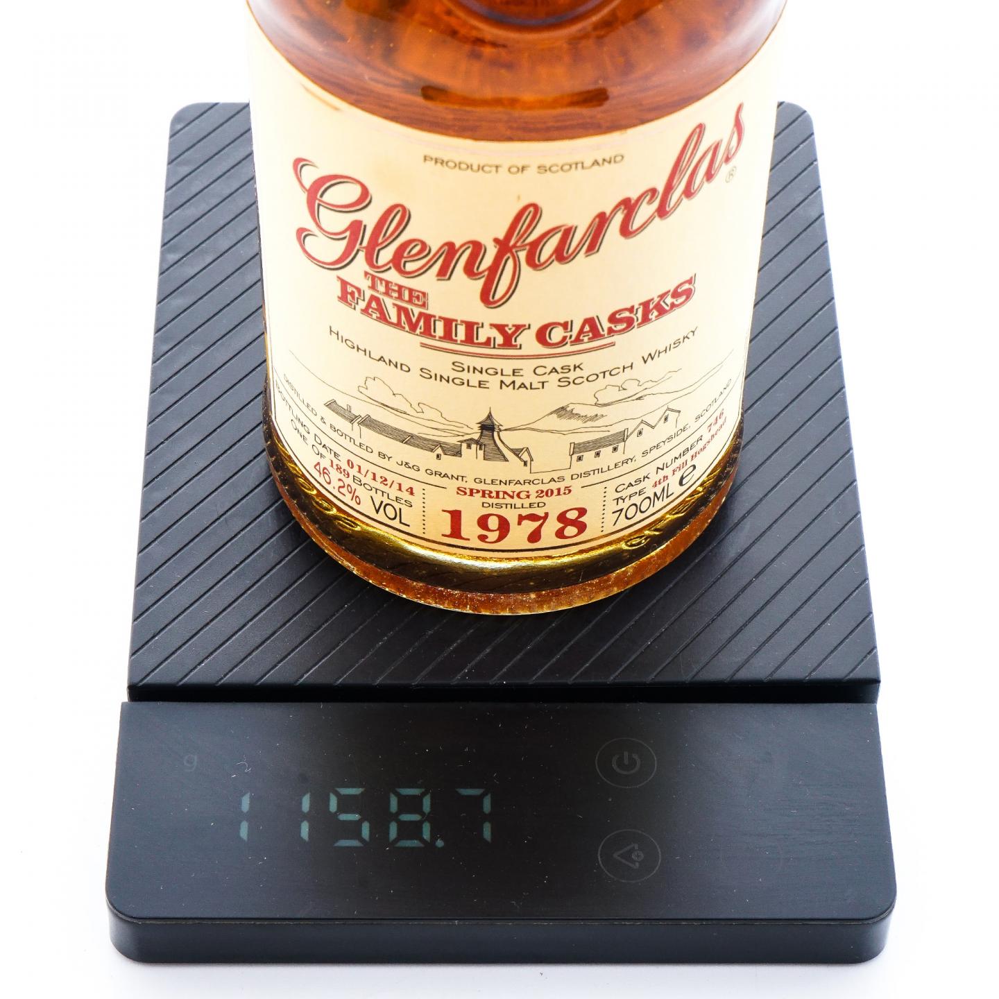 Glenfarclas 格兰花格 1978-2014 家族桶#746