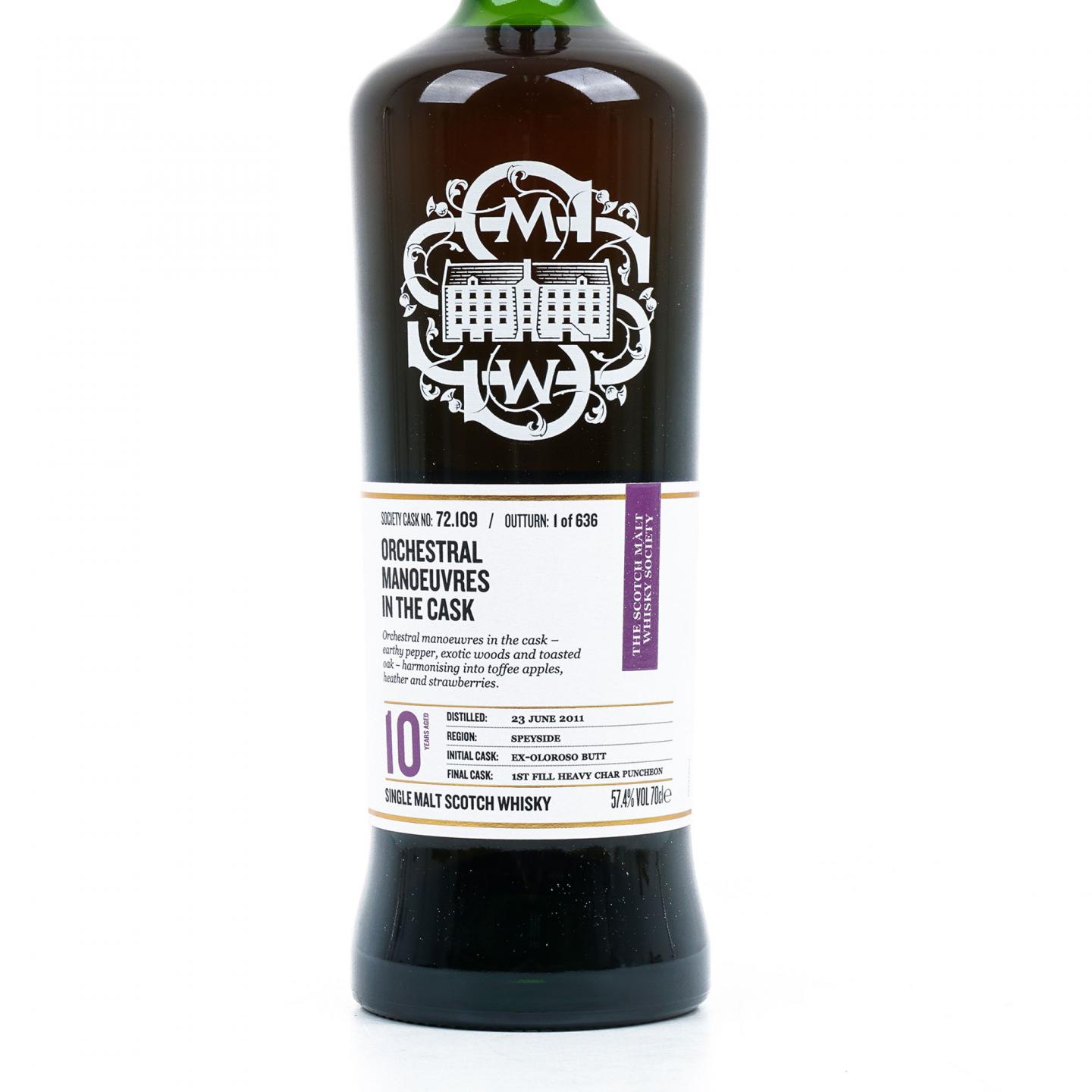 SMWS 72.109 弥尔顿达夫 10年 2011